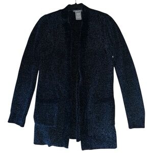 Matty M Navy Cardigan Sweater